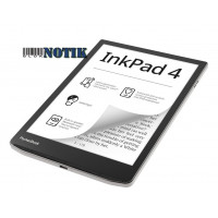 Электронная книга PocketBook 743G InkPad 4 Stardust Silver PB743G-U-CIS, PB743G-U-CIS