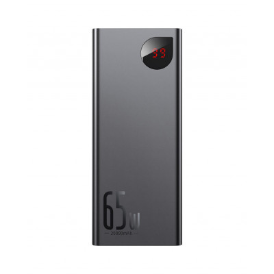 Power Bank Baseus Adaman Metal Digital Display 20000mAh 65W Black PPADM-65S, PPADM-65S