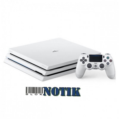 Игровая приставка Sony PlayStation 4 Pro PS4 Pro 1TB Limited Edition White, PS4 Pro-1-Limited-Edition-White