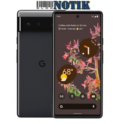 Смартфон Google Pixel 6 8/128GB Stormy Black JP, Pixel6-8/128-Stormy-Black-JP