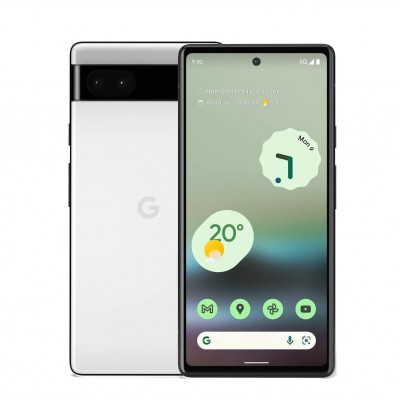 Смартфон Google Pixel 6a 5G 6/128GB Chalk Craie, Pixel6a-5G-6/128GB-ChalkCraie
