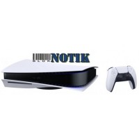 Игровая приставка Sony PlayStation 5 Digital Edition +  Fifa 2023, PlSt5-DigiEdition-825Gb-White-FIFA-2023