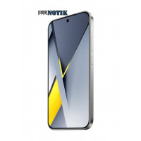 Смартфон Xiaomi Poco F8 Pro 5G 12/512Gb NFC Silver UA, PoF8Pro-5G-12/512-Silver-UA