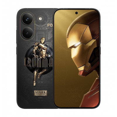 Смартфон Xiaomi Poco X8 Pro 5G 12/512Gb NFC Gold Iron Man EU, PoX8Pro-5G-12/512-GMan-EU