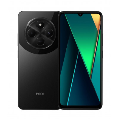 Смартфон Xiaomi Poco C75 4G 8/256GB NFC Black UA, PocoC75-8/256GB-NFC-Black-UA