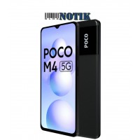 Смартфон Xiaomi Poco M4 6/128Gb 5G Black EU, PocoM4-6/128-5G-Black-EU