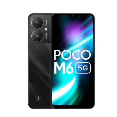 Смартфон Xiaomi Poco M6 6/128Gb NFC Black EU , PocoM6-6/128-Black-EU