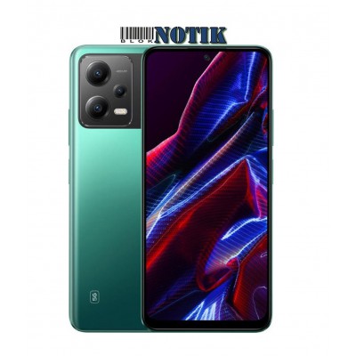 Смартфон Xiaomi Poco X5 5G 8/256Gb NFC Green UA, PocoX5-5G-8/256-Green-UA