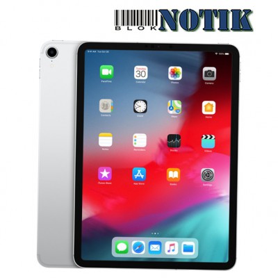 Планшет Apple iPad Pro 11 Wi-Fi+LTE 256GB Silver 2018, Pro-11-LTE-256-Sil-2018