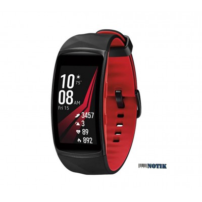 Smart Watch Samsung R365 Gear Fit 2 Pro Smart Watch Size L Red, R365-L-Red