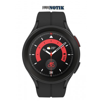 Smart Watch Samsung Galaxy Watch Pro 5 R920 45 mm Titanium black UA, R920-45-Titanium-black-UA