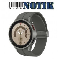 Smart Watch Samsung Galaxy Watch Pro 5 R920 45 mm Titanium grey UA, R920-45-Titanium-grey-UA