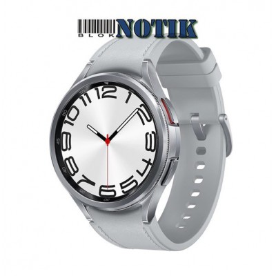 Smart Watch Samsung Galaxy Watch 6 Classic R960 47mm SilverSM-R960NZSASEK, R960-Silver