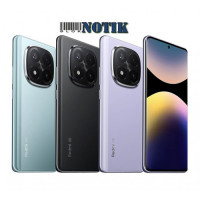 Смартфон Xiaomi Redmi Note 14 Pro Plus 5G 8/256GB NFC Black UA, RNo14-Pro-Pl-5G-8/256-NFC-Bla-UA