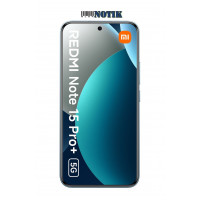 Смартфон Xiaomi Redmi Note 15 Pro Plus 5G 12/256GB NFC Glacier Blue EU, RNo15-Pro-Pl-5G-12/256-Blue-EU Смартфон Xiaomi Redmi Note 15 Pro Plus 5G 12/256GB NFC Glacier Blue EU, RNo15-Pro-Pl-5G-12/256-Blue-EU