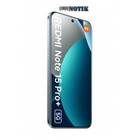 Смартфон Xiaomi Redmi Note 15 Pro Plus 5G 8/256GB NFC Glacier Blue UA, RNo15-Pro-Pl-5G-8/256-Blue-UA