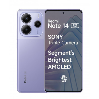 Смартфон Xiaomi Redmi Note 14 5G 6/128GB NFC Purple EU, RNote14-5G-6/128-NFC-Pu-EU