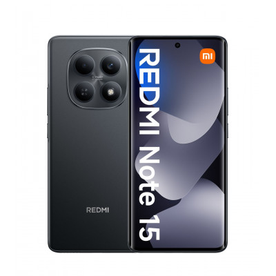 Смартфон Xiaomi Redmi Note 15 4G 8/256GB NFC Black UA, RNote15-4G-8/256-Black-UA Смартфон Xiaomi Redmi Note 15 4G 8/256GB NFC Black UA, RNote15-4G-8/256-Black-UA