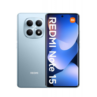 Смартфон Xiaomi Redmi Note 15 4G 8/256GB NFC Glacier Blue UA, RNote15-4G-8/256-GlBlue-UA