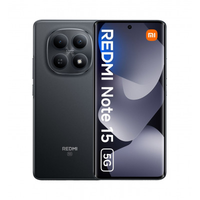 Смартфон Xiaomi Redmi Note 15 5G 6/128GB NFC Black UA, RNote15-5G-6/128-Black-UA