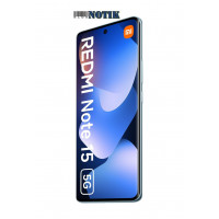 Смартфон Xiaomi Redmi Note 15 5G 6/128GB NFC Glacier Blue UA, RNote15-5G-6/128-Blue-UA Смартфон Xiaomi Redmi Note 15 5G 6/128GB NFC Glacier Blue UA, RNote15-5G-6/128-Blue-UA