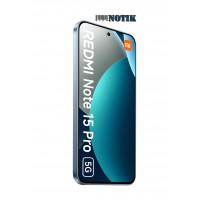 Смартфон Xiaomi Redmi Note 15 Pro 5G 12/256GB NFC Blue EU, RNote15Pro-5G-12/256-Blue-EU