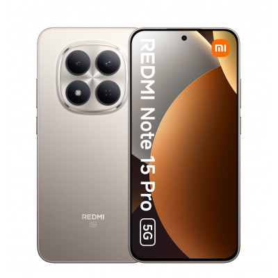 Смартфон Xiaomi Redmi Note 15 Pro 5G 8/256GB NFC Titanium EU, RNote15Pro-5G-8/256-Titan-EU