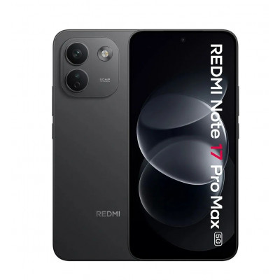 Смартфон Xiaomi Redmi Note 17 Pro Max 5G 8/256GB NFC Black EU, RNote17Pro-Max-8/256-Black-EU