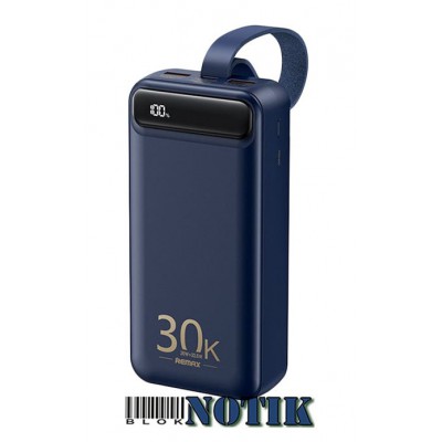 Power Bank Remax RPP-522 QC22.5W+PD20W with LED Light FAST 30000mAh Blue, RPP-522