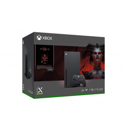 Игровая приставка Microsoft Xbox Series X 1 TB Diablo IV Bundle RRT-00035, RRT-00035