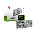 Видеокарта MSI GeForce RTX 4070 VENTUS 2X WHITE 12G OC