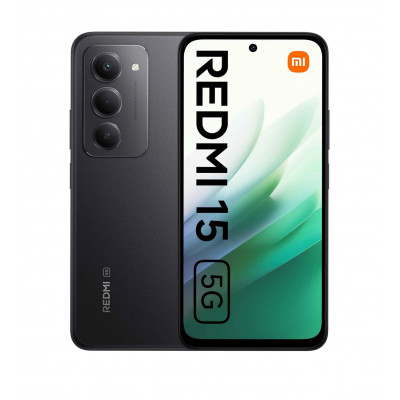 Смартфон Xiaomi Redmi 15 5G 4/128GB NFC Black EU NO CHARGE, Re15-5G-4/128-Black-EU