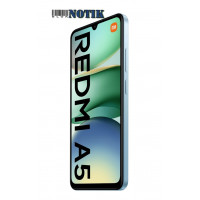 Смартфон Xiaomi Redmi A5 4G 3/64GB Blue 2SIM EUNO CHARGE, RedmiA5-4G-3/64-Blue-EU