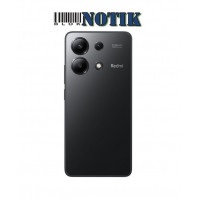 Смартфон Xiaomi Redmi Note 13 4G 6/128GB NFC Midnight Black EU UA, RedmiNote13-4G-6/128-NFC-MidBlack-EUUA