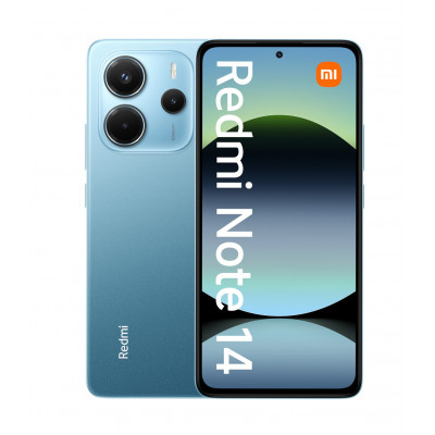 Смартфон Xiaomi Redmi Note 14 4G 6/128GB NFC Blue EU , RedmiNote14-4G-6/128-NFC-Blue-EU