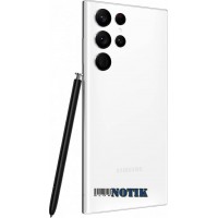 Смартфон Samsung Galaxy S22 Ultra 5G 12/256Gb G908B White, S22Ultra-5G-12/256-G908B-White