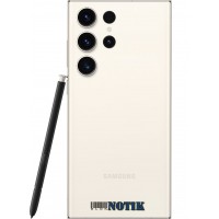 Смартфон Samsung Galaxy S23 Ultra 12/256Gb Cream S918B, S23-Ultra-12/256-Cream-S918B