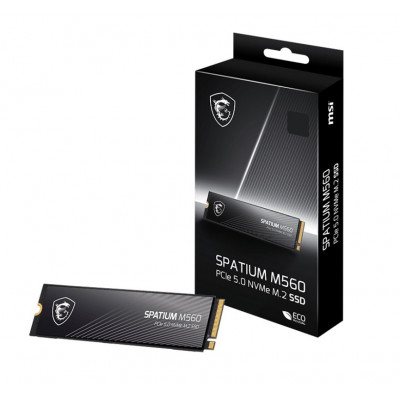 Винчестер SSD SSD MSI SPATIUM M560 PCIe 5.0 NVMe M.2 S78-440L0F0-P83, S78-440L0F0-P83