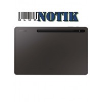 Планшет Samsung Galaxy Tab S8+ X806 8/256Gb Wi-Fi+5G Dark Grey SM-X806BZAB, SM-X806BZAB
