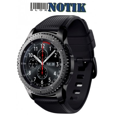 Smart Watch Samsung SM-R760 Gear S3 Frontier Space Gray, SM-R760-Gear-S3