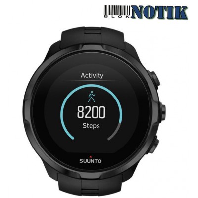 Smart Watch Suunto Spartan Sport HR Black GPS Sports Watch SS022648000, SS022648000