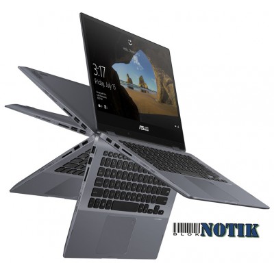 Ноутбук ASUS VivoBook Flip 14 TP412UA StarGrey TP412UA-EC047T, TP412UA-EC047T