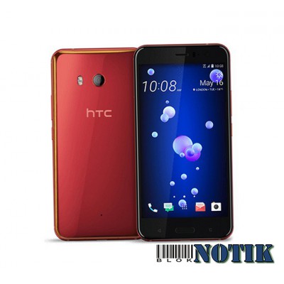 Смартфон HTC U11 PLUS 6/128Gb Dual Solar Red, U11-PLUS-6-128-sol-red