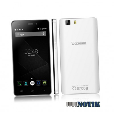 Смартфон DooGee X5 8GB White, X5 8GB Wh