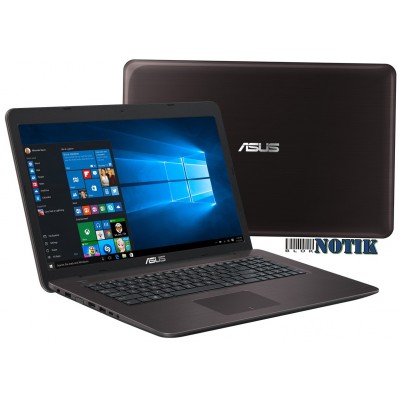 Ноутбук ASUS X756UV X756UV-TY205T Brown, X756UV-TY205T