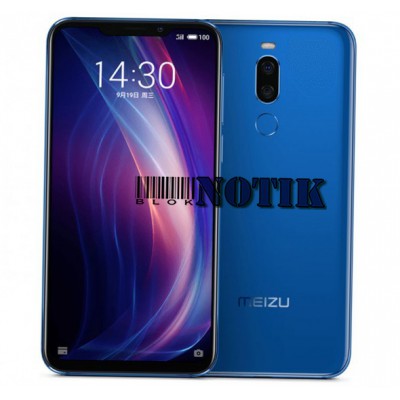 Смартфон Meizu X8 M852H 4/64Gb LTE Dual Blue EU, X8-M852H-4-64-D-Blue