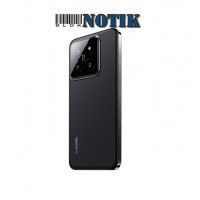 Смартфон Xiaomi 14 5G 12/512GB NFC Black EU UA, Xiaomi14-12/512Gb-Black-EUUA