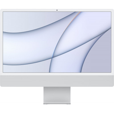 Apple iMac M1 24" 4.5K 256Gb 8GPU/16GB Silver Z12Q000NR/Z12Q001JX, Z12Q000NR-Z12Q001JX
