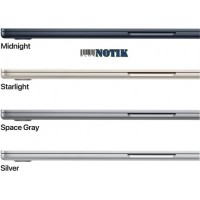 Ноутбук Apple MacBook Air M2 15,3" Space Gray Z18L000PS-Z18L000TC 2023, Z18L000PS-Z18L000TC