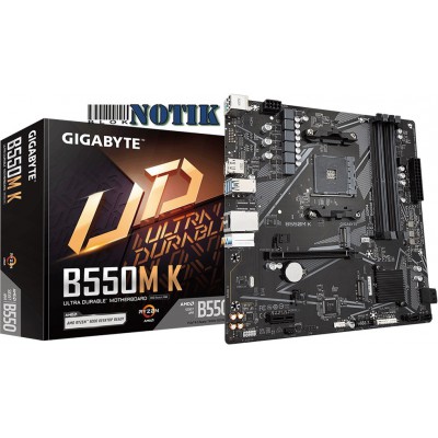 Материнская плата GIGABYTE B550M K, b550mk